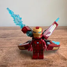 LEGO Iron Man Mark 50 Minifigure good condition READ DESCRIPTION