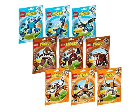 LEGO MIXELS Series 2 Complete Collection 41509-41515 9 Bags Sealed Free Shipping