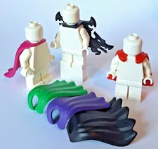 LEGO 21358 minifigure capes rubber 10332 31168 76317 76289 76294 76290 10305