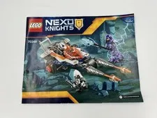 Lego Nexo Knights 70348 Instructional Manual Only 2017