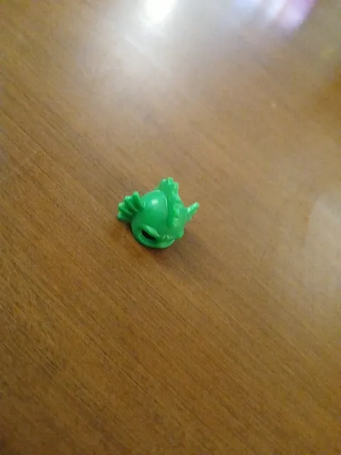 Lego Minifigure Headgear Swamp Creature Green Fins Spikes