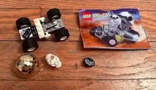 Lego 6463 Lunar Rover Lego Town Space Port Not Complete W/ Instructions