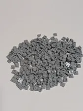 LEGO Replacement 3024 Parts (300pcs) Plate 1 x 1 - Light Grey