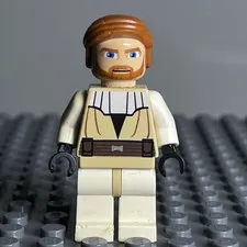 LEGO Star Wars The Clone Wars sw0197 Obi-Wan Kenobi Large Eyes - 1A