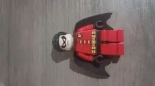 LEGO DC Super Heroes Robin Black Cape Minifigure Rare Retired sh0011