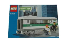 Lego® TRAIN Railway 10158 Instructions Waggon Carriage