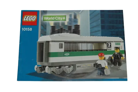 Lego® TRAIN Railway 10158 Instructions Waggon Carriage