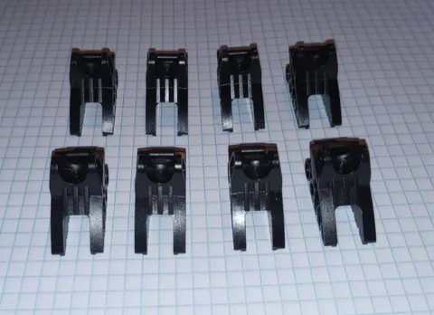 8 Bionicle Lego 41668 Foot Feet Black you receive all 8 pieces Ball Joint Socket