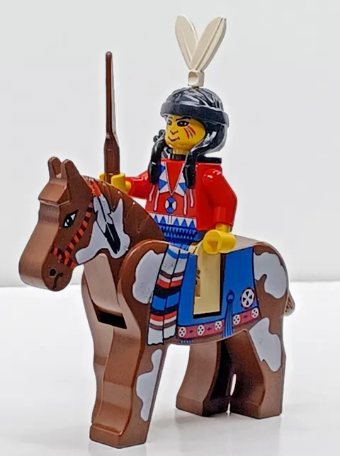 LEGO Western Classic Minifig Native American Indian with Horse