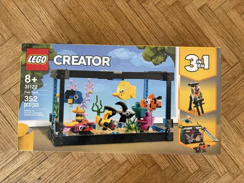 LEGO CREATOR: Fish Tank (31122) New Factory Sealed