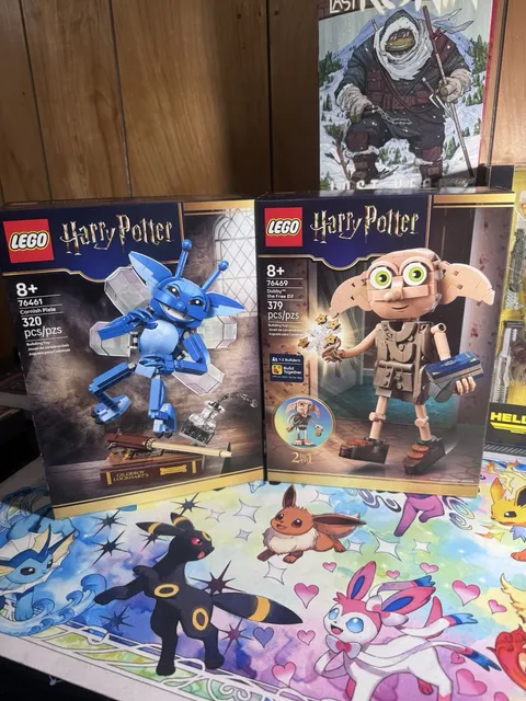 Lego Harry Potter Lot X2 Brand New Sealed! Elf And Pixie!