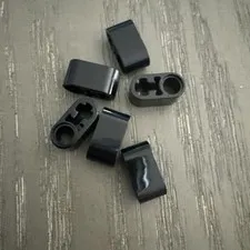 LEGO Beam 2 with Axle Hole and Pin Hole (40147 / 74695) Black 6 Pieces