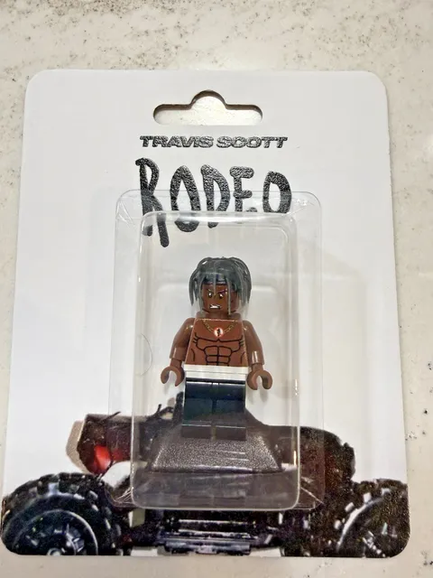 The Canvas Don TRAVIS SCOTT Rodeo Lego Minifigure Custom Sealed MOC Astroworld
