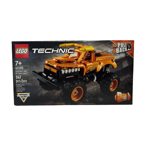 LEGO TECHNIC: Monster Jam El Toro Loco (42135) Brand New Sealed