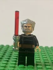 LEGO Minifigure Star Wars Count Dooku Large Eyes sw0224 