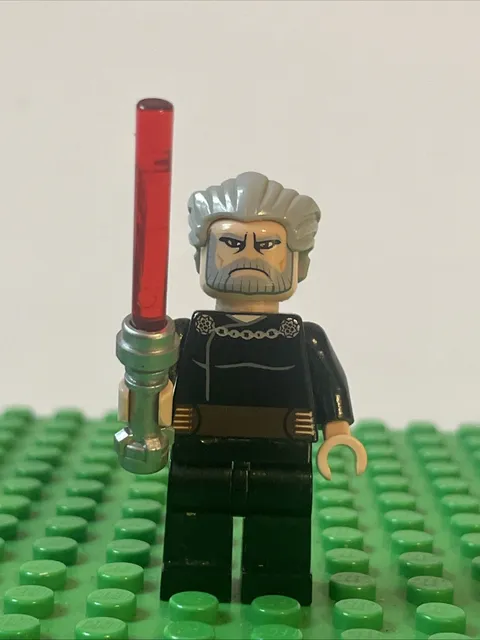 LEGO Minifigure Star Wars Count Dooku Large Eyes sw0224 