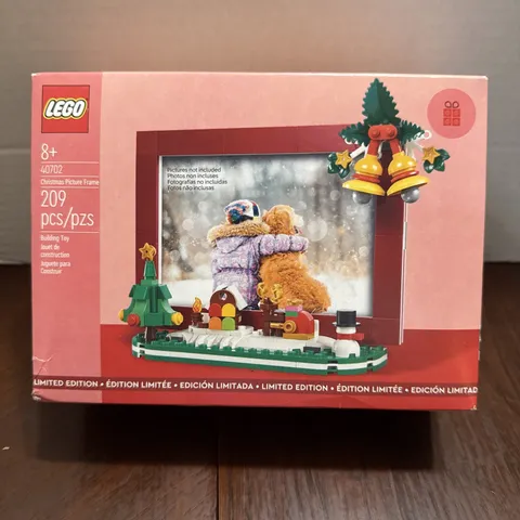 LEGO 40702 Christmas Picture Frame - New - Limited Edition