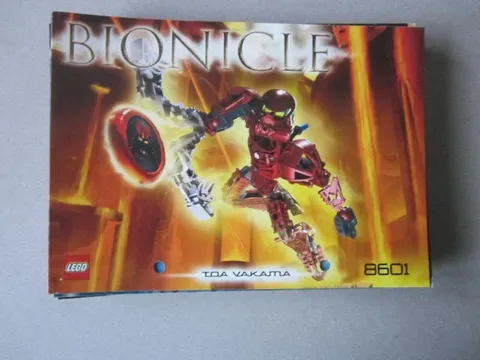 Lego Building Instructions Instruction Bionicle 8601 Toa Vakama