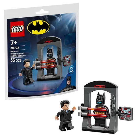LEGO DC Super Heroes Batman Bruce Wayne and the Batsuit Polybag Set 30726