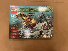 LEGO Aqua Raiders: The Shipwreck (7776)-Brand New In Factory Sealed Box