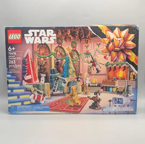 New LEGO Star Wars Advent Calendar 2025 #75418 263pcs