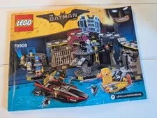 Lego 70909 Batman Batcave Break-In Instruction Manual Book Only - No Bricks