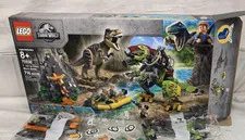 LEGO 75938 Jurassic World T. Rex vs Dino-Mech Battle Open Box Sealed Bags