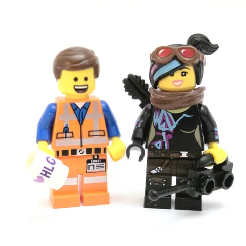 LEGO Movie Hero Minifigure Lot Emmet Lucy Wyldstyle Authentic LEGO Movie Bundle