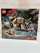 LEGO Jurassic World T. rex River Escape 76975 Dinosaur Toy NEW SEALED