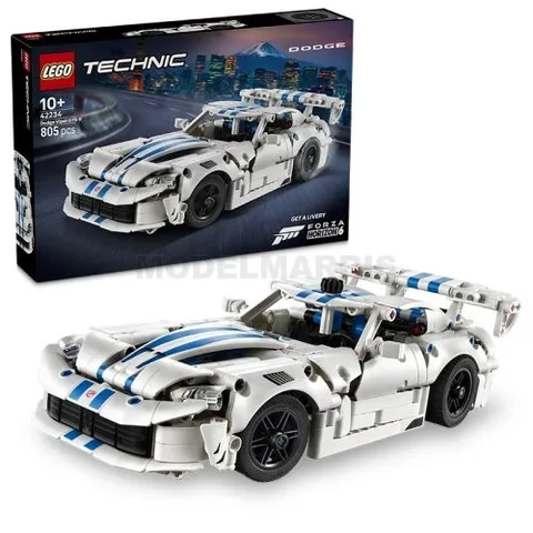 LEGO 42234 Technic - Dodge Viper GTS-R Sports Car