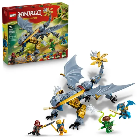 LEGO NINJAGO Ninja Dragon Riyu’s Battle Building Toy, Ages 7+ - 71855