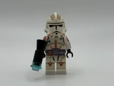 Custom Decaled Lego Star Wars Commander Cody Minifigure 2005 Style Phase 2