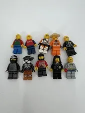 Lot Of 10 Lego Miscellaneous Minifigures Collectible Ninjago Batman