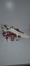 LEGO Star Wars Starfighter Starship Spaceship Build w/ 4 Minifigures Plastic