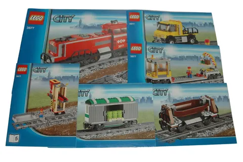 Lego® TRAIN Railway 3677 Instructions Set
