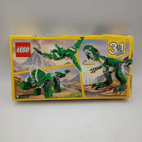 Lego Creator Mighty Dinosaurs 31058 New With Opened Box READ