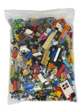 LEGO Bulk Lot 1.5 lbs Assorted Parts Pieces Bricks Blocks Mixed Random Colors