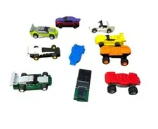 Lot of Lego McDonalds Happy Meal Racer Cars w Extras