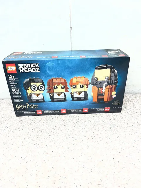 NEW LEGO Harry Potter Brck Headz 40495 Hagrid Hermione Ron Weasley Sealed