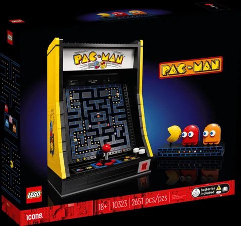 LEGO Icons PAC-MAN Arcade 10323 new sealed set.