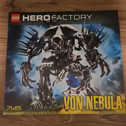 LEGO 7145 Hero Factory Von Nebula Instruction Manual ONLY - No Pieces