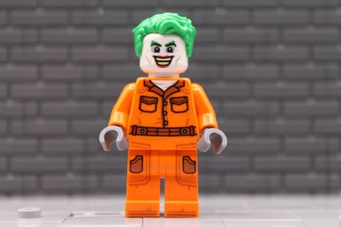 LEGO® Arkham Asylum Minifig sh1075 - The Joker - Prison Jumpsuit