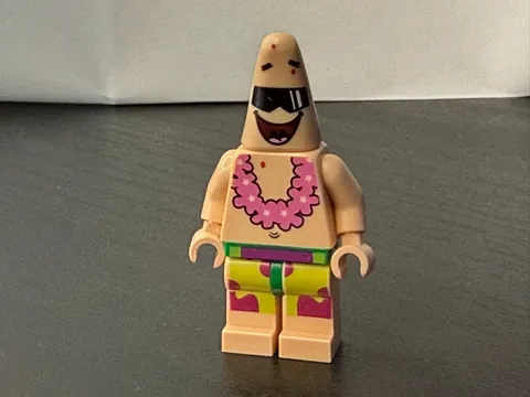 LEGO Patrick - Pink Lei bob037 Spongebob Squarepants CMF Minifigure Minifig h487