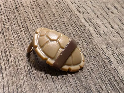 LEGO Minifigure Parts: #12609pb01 - Bodywear, ''TMNT'' Turtle Shell Only!