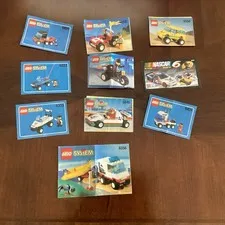 LEGO Instructions Lot (10) Lego 1990s Manuals Only Vintage 