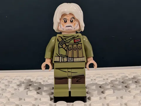 LEGO Star Wars Admiral Ematt Minifigure Sw0891 Defense Of Crait 75202