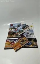 8 Pcs Lego Star Wars Microfighters Instruction Booklets Series Manuals Books