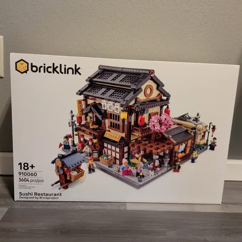 LEGO BrickLink Sushi Restaurant 910060 NEW Designer Program Series 7 Modular 