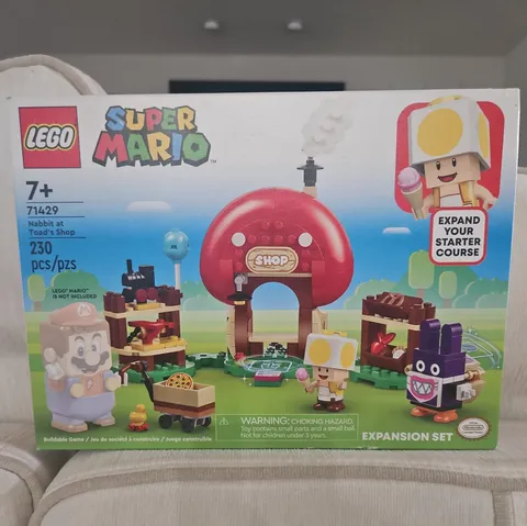 Lego Super Mario #71429 Nabbit at Toad's Shop Expansion Set New Sealed Kit