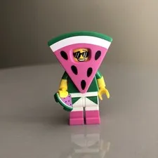 Lego Watermelon Dude Minifigure Lego Movie 2 Collectible 71023